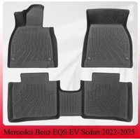 for Mercedes Benz EQS EV Sedan 2022-2025 floor mat EQS custom AllWeather Floor Mat Fit For EQS450 580 sedan waterproof floor mat