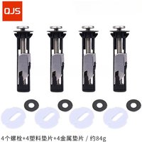 Screw Set Heavy Duty Toilet Seat Fastener Bolt Kit Stainless Steel Tank Toilet Bolt Hinge Screw Retractable Toilet Cover Bolt