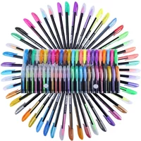 12 Color Pens,Gel Ink Glitter Pen&Pen Refills art color Art Markers Fine Tip Kit for Kid Coloring Books Drawing Journaling