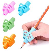 1/3 stücke Kinder Schreiben Bleistift Pan Halter Kinder Lernen Praxis Silikon Stift Hilfe Grip Haltung Korrektur Gerät für Studenten
