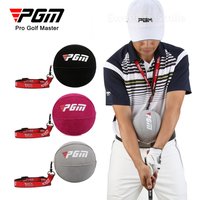 PGM Inflatable Golf Smart Ball Trainer Portable Swing Arm Corrector Posture Auxiliary Correction Training Aids Golf Accessories JZQ012