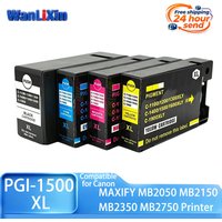 1/2/3/4 ensembles de cartouches d'encre PGI-1500XL PGI-1500 PGI 1500XL compatibles avec les imprimantes Canon MAXIFY MB2050 MB2150 MB2350 MB2750