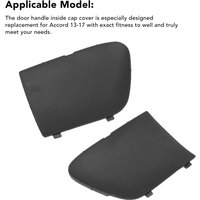1 Pair 72121 T2A A01ZA Door Handle Inside Cap 72161 T2A A01ZA Left Right Replacement for Honda Accord 13‑17
