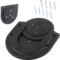CyeeLife Dart Board Bracket Kit Portable Wall Hanging Dartboard Mounting Bracket Set With For Cabinet Wall Darts Tool