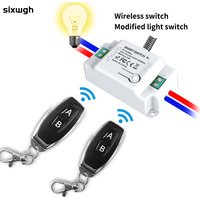 RF433Mhz Remote Control swtich Smart Wireless Switch 100-250V 10A Relay - Electronic Device Control