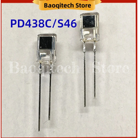 10 20 50 100 PCS PD438C/S46 4.8mm Semi-Lens Silicon PIN Photodiode infrared receiver diode, side silicon photovoltaic cell