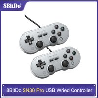 8BitDo SN30 Pro USB Gamepad Joystick Wired Controller with USB Cable for Nintendo Switch Windows Raspberry Pi