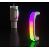 New 6 Colors LED Light-Up Tumbler Handle for Stanley 40oz/30oz Water Bottle Handle Cup Accessories Use for Outdoor Party Home