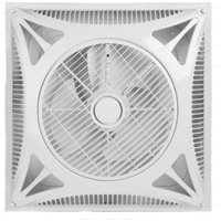 Remote-Controlled Integrated Ceiling Embedded Gypsum Aluminum Tile 600x600 Ceiling Air Circulation Recessed Electric Fan