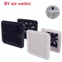 12V Caravan RV Fans Fridge Air Vent Side Exhaust Fans Camper Car Ventilation Exhaust Fans Accessories For RV Trailer Caravan