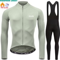 AliExpress RAUDAX Raudax Winter Mountain Bike Jersey Ropa De Hombre Long Sleeve Cycling Clothing Thermal Fleece Keep Warm Road Bike Sportswear