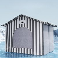 Pet Air-conditioned Room Summer Cat Nest Summer Cool Nest Cooling Room Ice Nest Igloo Dog House Pet Cooling Artifact