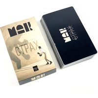 50 Pcs Russian Metaphorical Associative Oracle Cards MAK Psychology With Guidebook,Family Gathering Cards Party Games