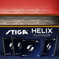 STIGA HELIX Platinum Series Table Tennis Rubber High Tensor Ping Pong Rubber Sheet for Elite Speed & Spin Made In Germany