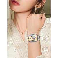 Disney Series Printed Strap for Apple Watch 10 9 8 Silicone Band Replaceable Bracelet for iWatch 46mm 44mm 42mm 41mm Watchband