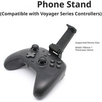 Foldable Phone Stand Controller Holder Quick Release Gaming Clip Holder Clamp Mobile Phone Holder Gamepad Wireless Clip Stand