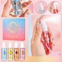 4-Piece Mini Fragrance Spray Gift Set, 4×40ml Portable Perfume Spray for Women Men, Long Lasting Dating Fragrance Scent Gift