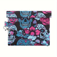 Smell Proof Bag, Carbon Lined Odor Proof Pouch 7x6" Smell Proof Case Container for Travel Storage