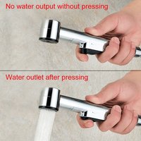 Self Cleaning Hygienic Stainless Steel Toilet Douche Bidet Handheld Hose Spray Shower Head Muslim Shattaf Sprayer Kit