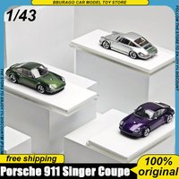 Pre-Sale Zm Zincit Model 1:43 Diecast Porsche 911 Singer Coupe Replica With Multiple Finishes For Collectors Toys Ornament Gifts