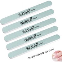 SunShine 15Pcs Sandpaper Nail File 600/3000 Buffer Block Polisher Pedicure Manicure Nail Art Files Nails Accesorios Wholesale