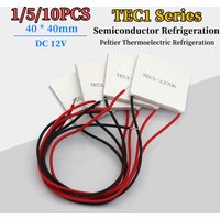 1/5/10Pcs TEC1-12706 12703 12704 12705 12708 12709 12710 12712 12715 Thermoelectric Cooler Peltier 40*40MM DC12V Peltier Module