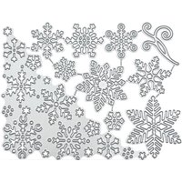 Christmas Snowflake Die Cuts for Card Making, Metal Cutting Dies Stencils for Scrapbooking Paper Crafting DIY Embossing