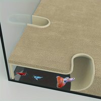 Underground Corner Tunnel for Aquarium Cave/ Fish Tank for Aquatic Pets To Breed Play AndRest Fish Tank Ornaments