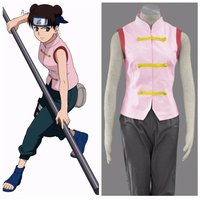 Ainclu Free Shipping Anime Product Top Selling Anime Cosplay XP Tenten Costume Halloween
