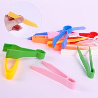 Children's Colored Plastic Tweezers - Fine Motor Skills And Learning Toys, Mixed With Multiple Colors