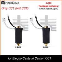 for Elegoo Centauri Carbon CC2/CC1 0.2 0.4 0.6MM Hotend Kit