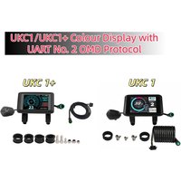 AliExpress RisunMotor 24V-72V UKC1/UKC1+ Colour Display with UART No. 2 OMD Protocol for Electric Bike with SM/Waterproof Connector