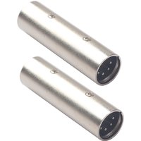 Zinc Alloy XLR 5Pin Male to Male Connector Balanced Canon Head 5 Core Camera Mixing Console Audio Plug amplificador de audio