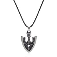 Anime JOJOS BIZARRE ADVENTURE Necklace Kujo Jotaro Arrow Metal Pendant Chain Choker Necklaces Charm Gifts Jewelry Collares