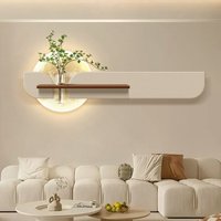 Entrance Decoration LED Wall Lamp DIY Plant For Corridor Hallway Modern Hanging Painting Living Room Home Horizontal Mural Light