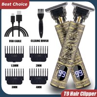 Electric Hair Cutting Machine Vintage T9 Hair Cutting Machine Professional Barber Men Trimmer Shaver hair clipper
