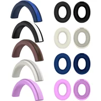 Replacement Silicone Ear Pads Cushion Cover For Beats Studio Pro Headphone Headband EarPads Earmuff Protective Case Sleeve