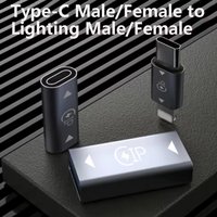 OTG Type C To Lightning Adapter For IOS Female To USB C Male Fast Charging Adaptador For iPhone 14PM/15 Pro max Laptop Converter