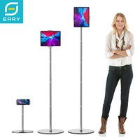 Eary Tablet Floor Stand Height Adjustable Overhead Bed Phone Tablet Holder Fits 4.7-12.9"inch for iPad Pro/Air/Mini & CellPhones