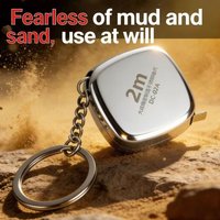 A mini 2m small tape measure keychain mini tape measure laser engraved ruler gift ruler waist measuring tape