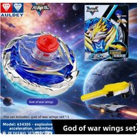 Highly Detailed Auldey Beyblade Burst IP, God of War Wing Accurate Battle Top DesignExquisite Interactive Kids Premium Gift Box