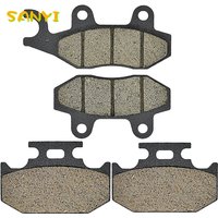 Plaquettes de frein avant et arrière de moto, Yamaha YZ125, YZ250, YZ 125, WR125, WR200, WR250, WR500, DT200, DT230, Lanza CountZ 250, Lander TTR250