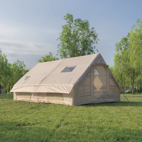 Large Inflatable Camping Tent 10x13x6.5ft (12㎡) Waterproof Family Air Tent Outdoor Glamping Shelter Air Cabin