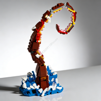 268pcs MOC Kraken Tentacle Creator 3 1 Model Building Blocks Construction Idea Christmas Gifts Toy Education Brick Birthday