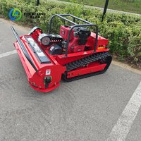 800/1000/1200mm Remote Control Flail Lawn Mower 12/15HP Professional Robot Lawn Mower for Agriculture and Forestry Customized
