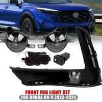 Front Bumper Grille Fog Light For HONDA CRV 2023 2024