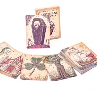 Lenormand Della Luna Tarot Deck 36Pcs Divination Fate Tarot Oracle Cards Party Entertainment Board Game Cards 7.3*10.2cm