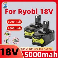 NEW 6Ah/6.5Ah for Ryobi One Plus 18v Battery Li-Ion for P108 P102 P103 P104 P105 P107 P122 PBP005 Ryobi Battery Tool Accessory