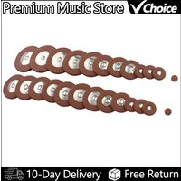 Saxophone Pads Universal Button Leather Pads Woodwind Instrument Accessories for Tenor Alto Soprano Sax Musical Instrument Part
