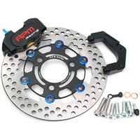 RPM Motorcycle Scooter 82mm front Brake Calipers With 220mm Disc Brake Pump Adapter Bracket For Yamaha Aerox BWS RSZ 100 50 rr